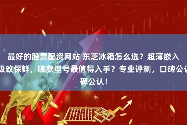 最好的股票配资网站 东芝冰箱怎么选？超薄嵌入+极致保鲜，哪款型号最值得入手？专业评测，口碑公认！